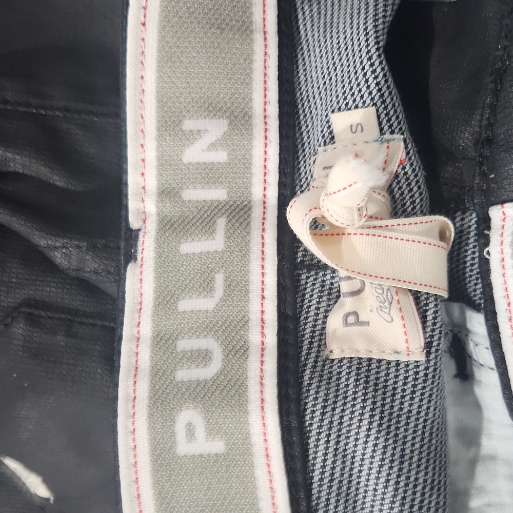 Pullin Creation Francaise Black Denim Jeans Size S Unisex